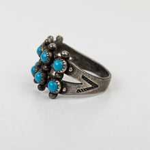Load image into Gallery viewer, Multi Stone Turquoise Ring