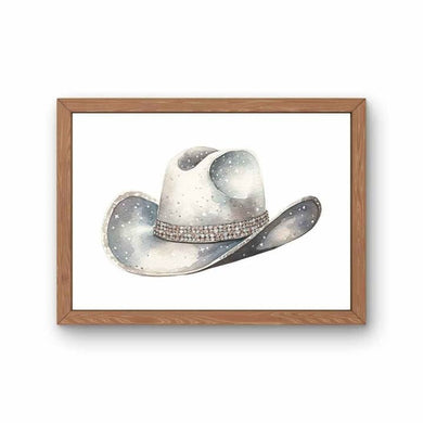 Disco Cowgirl Art Print