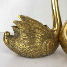 Load image into Gallery viewer, Brass Swans Planters