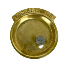 Load image into Gallery viewer, Brass Pocket Change Dish