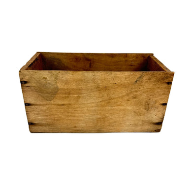 Wooden Crate Box