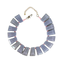 Load image into Gallery viewer, Chunky Purple Lucite Necklace