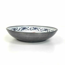 Load image into Gallery viewer, Pewter Clad Porcelain Bowl