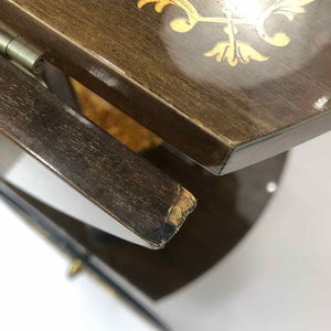 Italian Inlaid Bar Cart