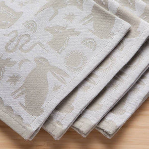 Timber Block Print Napkins