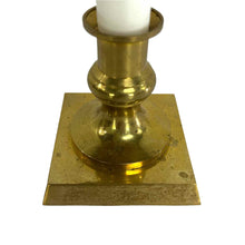 Load image into Gallery viewer, Tiny Brass Candlestick Lamp