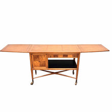 Load image into Gallery viewer, Modern Wooden Tea Cart
