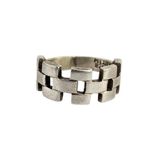 Load image into Gallery viewer, Chain Link Sterling Ring
