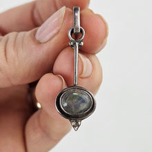 Load image into Gallery viewer, Modern Labradorite Pendant