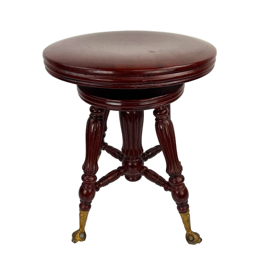 Talon Foot Piano Stool