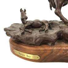 Load image into Gallery viewer, Bronze Horses Sculpture