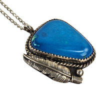 Load image into Gallery viewer, Sterling &amp; Turquoise Pendant