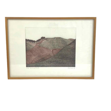 Landscape Etching Print