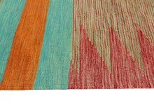 Load image into Gallery viewer, Geometric Kilim Rug