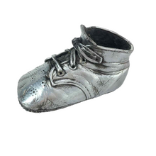Load image into Gallery viewer, Bronzed Pewter Baby Shoe