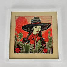 Load image into Gallery viewer, Desert Cowgirl Framed Print