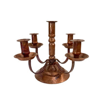 Load image into Gallery viewer, Copper Candleholder