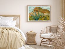 Load image into Gallery viewer, Botanical Ocotillo Western Landscape Print