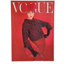 Load image into Gallery viewer, Rose Red Vogue Canvas Print