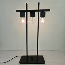 Load image into Gallery viewer, Modern Black Metal Lamp