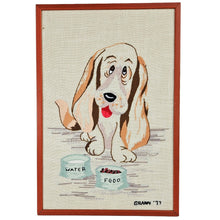 Load image into Gallery viewer, Basset Hound Needlepoint