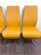Load image into Gallery viewer, Mustard Cantilever Chairs