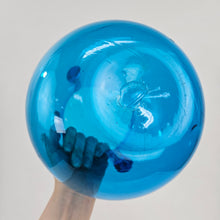 Load image into Gallery viewer, Blue Bulb Glass Vase