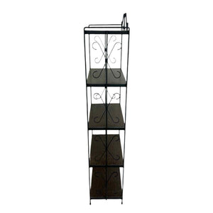 Metal Scroll Shelf
