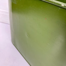 Load image into Gallery viewer, Green Metal Bin