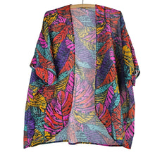 Load image into Gallery viewer, Jungle Leaves Sheer Kimono