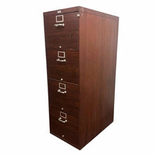 Load image into Gallery viewer, Faux Wood File Cabinet