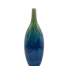 Load image into Gallery viewer, Mod Crackle Drip Vase