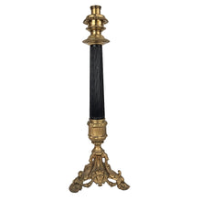 Load image into Gallery viewer, Brass Faces Candleholder