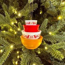 Load image into Gallery viewer, Butterprint Pyrex Bowls Ornament