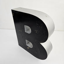 Load image into Gallery viewer, Aluminum Letter B Sign