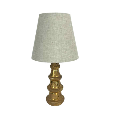 Weeping Gold Pottery Lamp