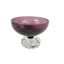 Load image into Gallery viewer, Amethyst Glass Dessert Cup