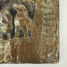 Load image into Gallery viewer, Bronze Animals Relief