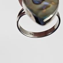 Load image into Gallery viewer, Abalone Diamond Statement Ring