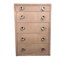 Load image into Gallery viewer, Faux Maple Metal Chest