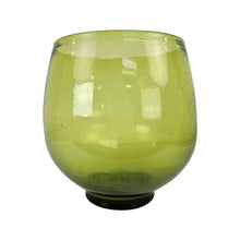 Load image into Gallery viewer, Green Punch Bowl Vase