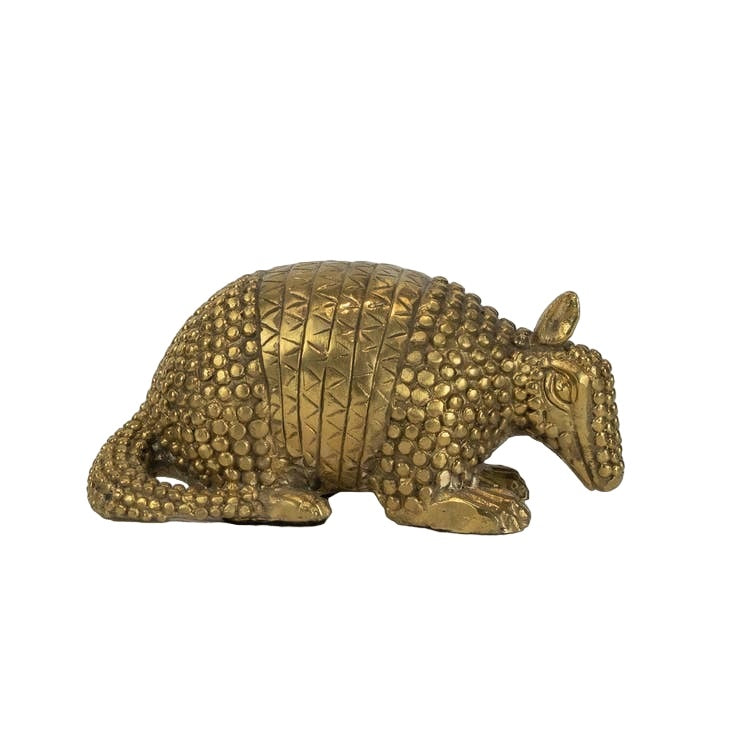 Solid Brass Armadillo