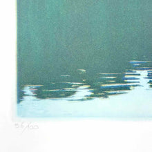 Load image into Gallery viewer, Pink House With Lake Print