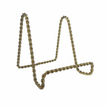 Load image into Gallery viewer, Gold Twised Easel