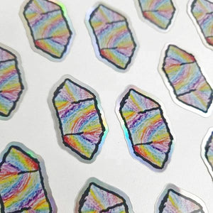 Rainbow Holographic Sticker