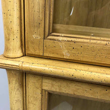 Load image into Gallery viewer, Faux Bamboo Curio Cabinet