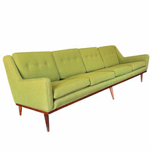 Load image into Gallery viewer, Modern Green Articulate Sofa