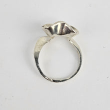 Load image into Gallery viewer, Ribbon Ripple Sterling Ring