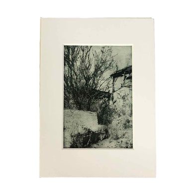 Down the Road Intaglio Print