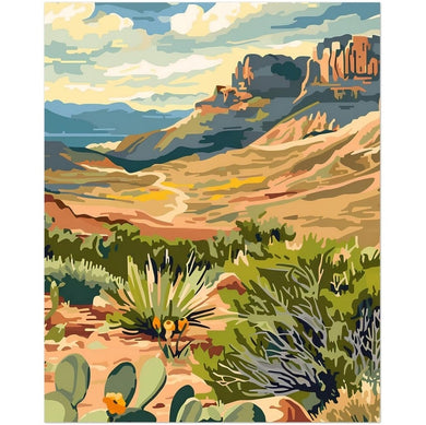 Big Bend Landscape Print